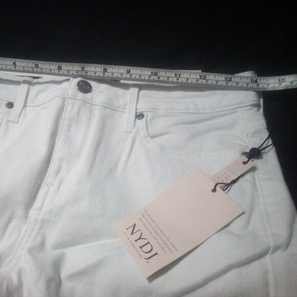 Barbara Bootcut Jeans Optic White Size 2 Brand New - Picture 8 of 10